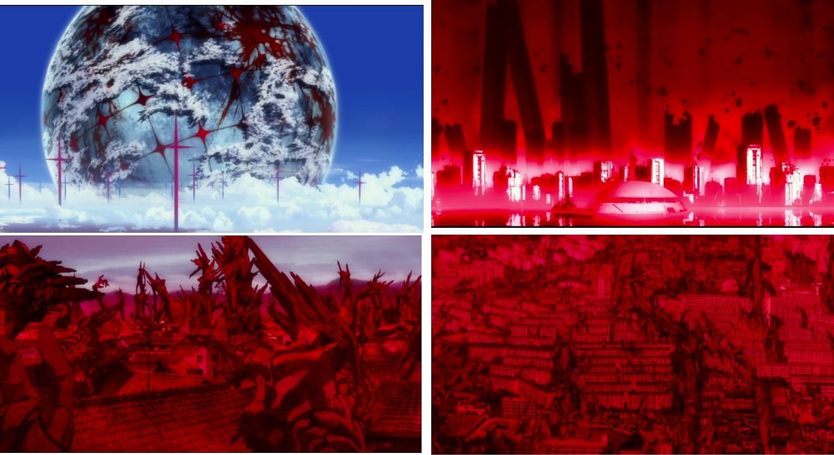 The Third Impact's impact in this anime arc (Image via Studio Khara)